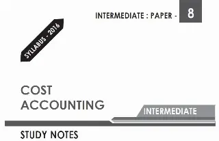 Cost Accounting